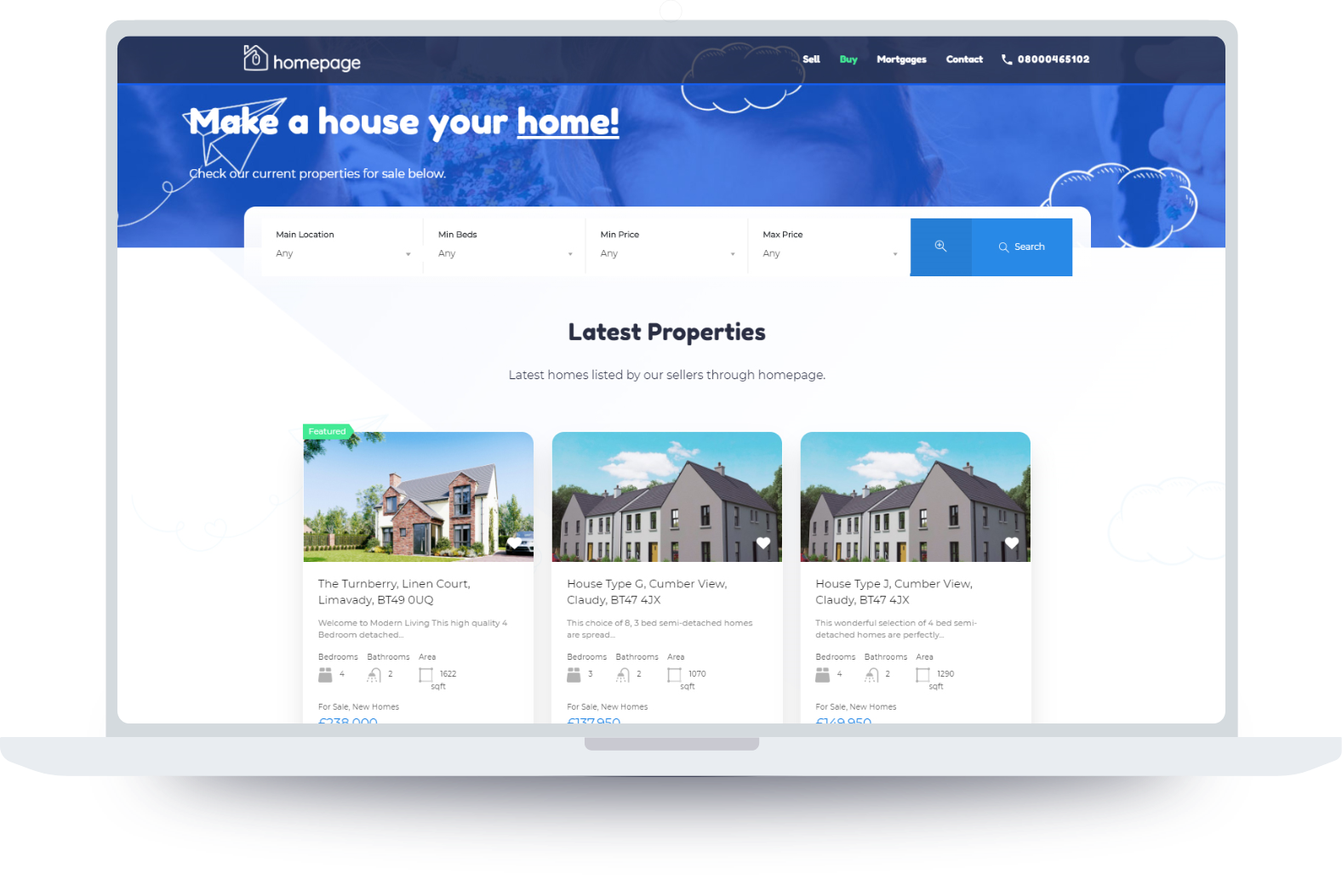 Sell you home in Limavady with online estate agents