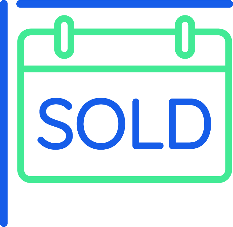 Homepage estate agents limavady sold sign icon
